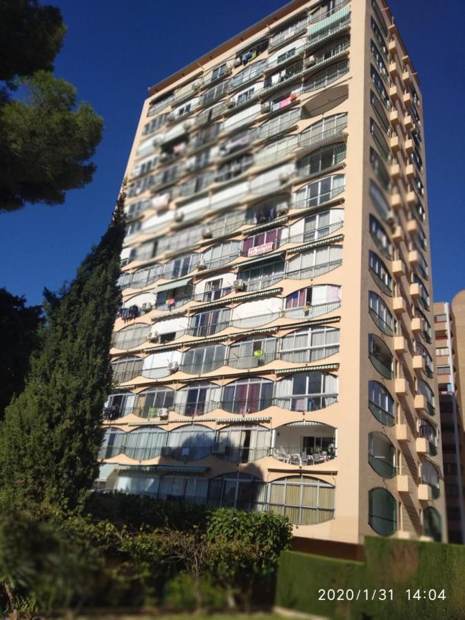Apto San Angelo Benidorm Vistas Al Mar 400 M Buitenkant foto