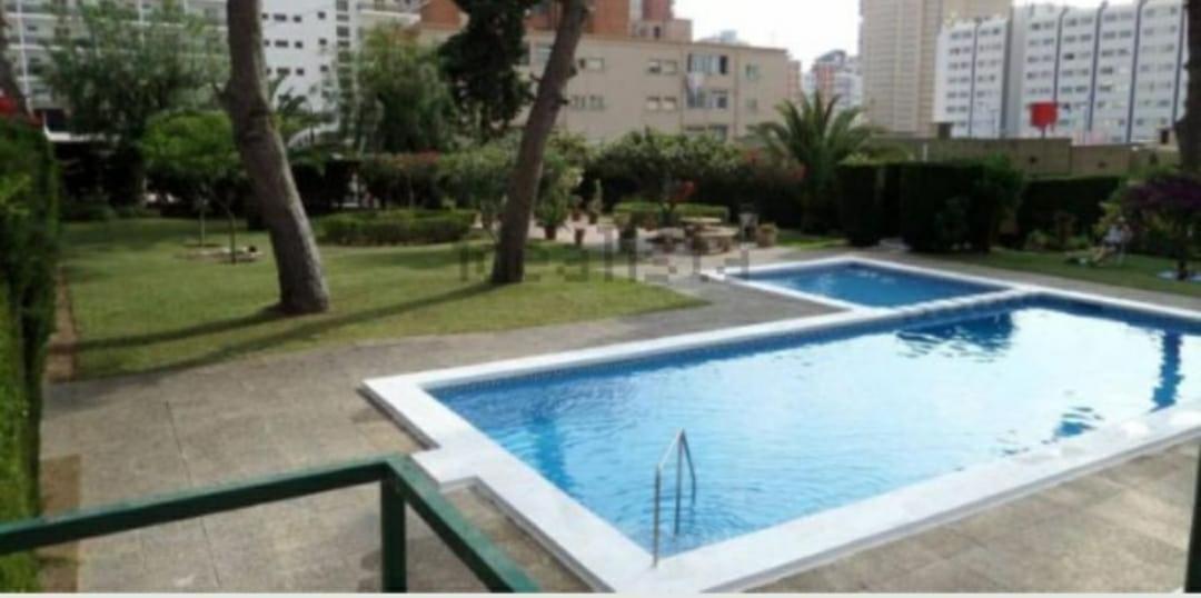 Apto San Angelo Benidorm Vistas Al Mar 400 M Buitenkant foto