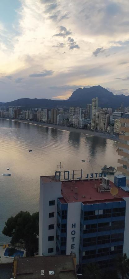Apto San Angelo Benidorm Vistas Al Mar 400 M Buitenkant foto