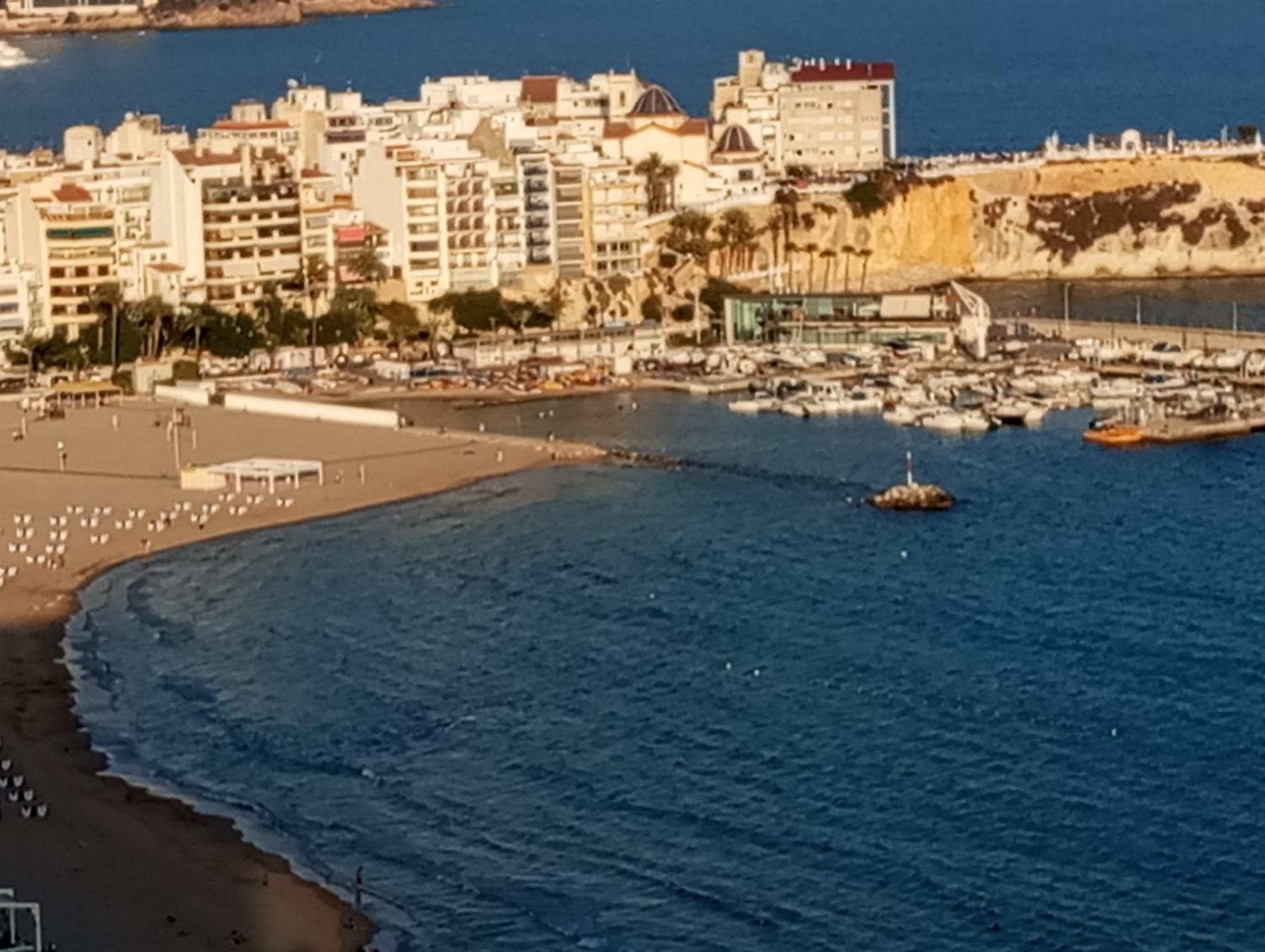 Apto San Angelo Benidorm Vistas Al Mar 400 M Buitenkant foto