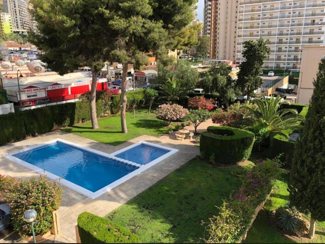 Apto San Angelo Benidorm Vistas Al Mar 400 M Buitenkant foto